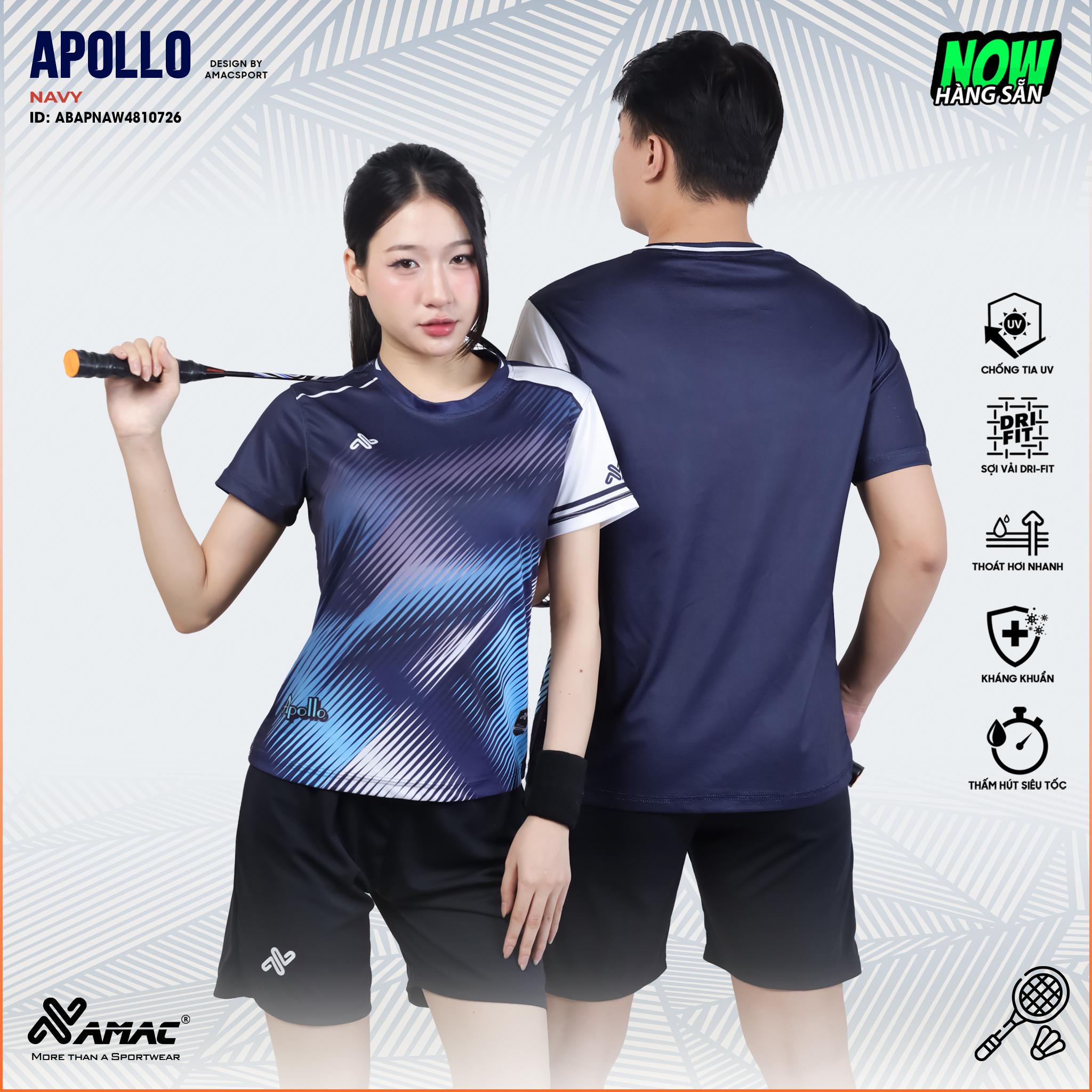 Quần áo cầu lông APOLLO - Amac Sport - Ảnh 2