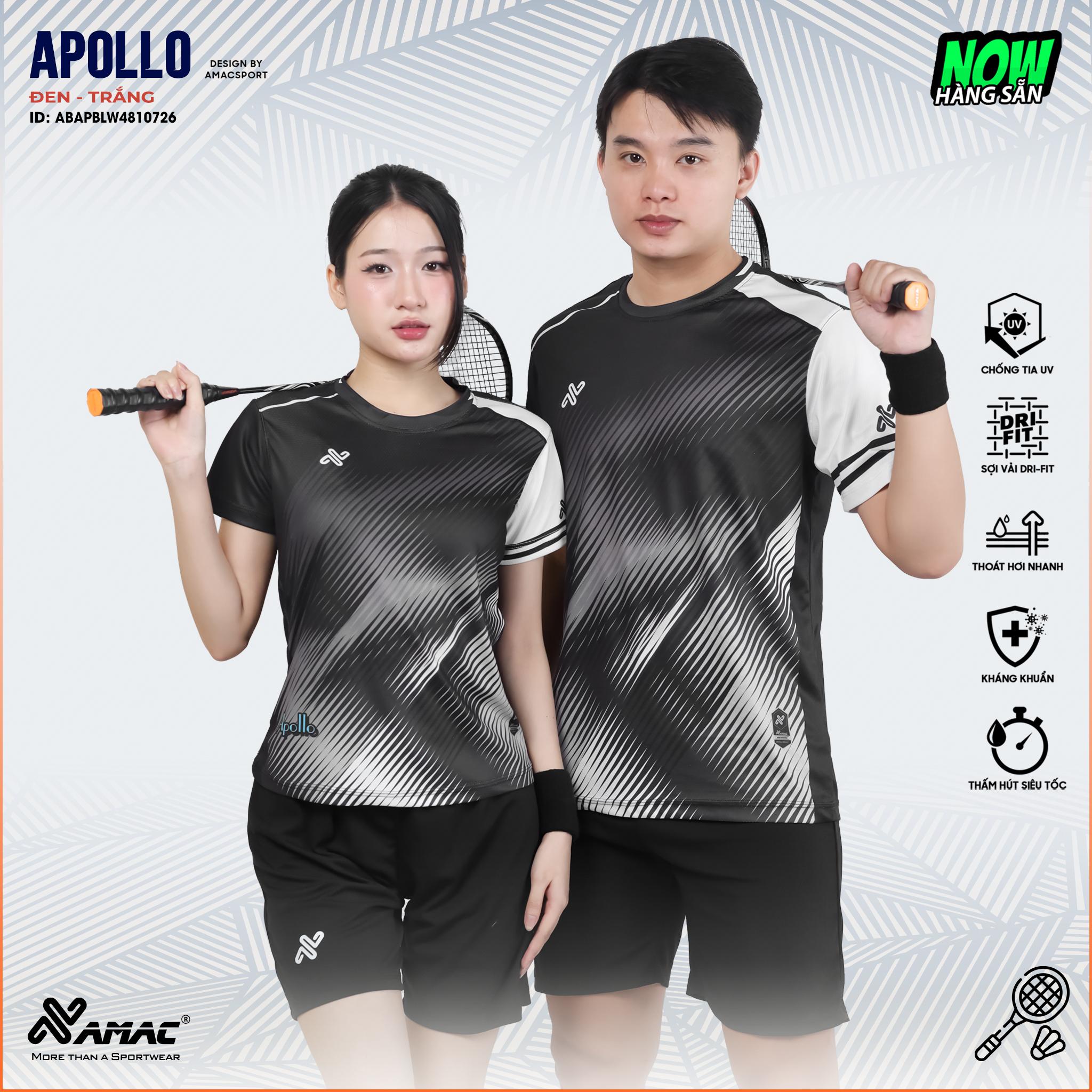 Quần áo cầu lông APOLLO - Amac Sport