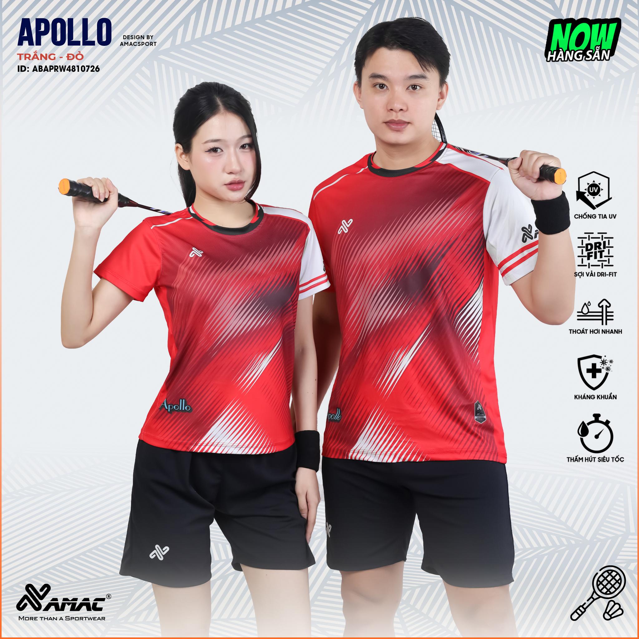 Quần áo cầu lông APOLLO - Amac Sport - Ảnh 3
