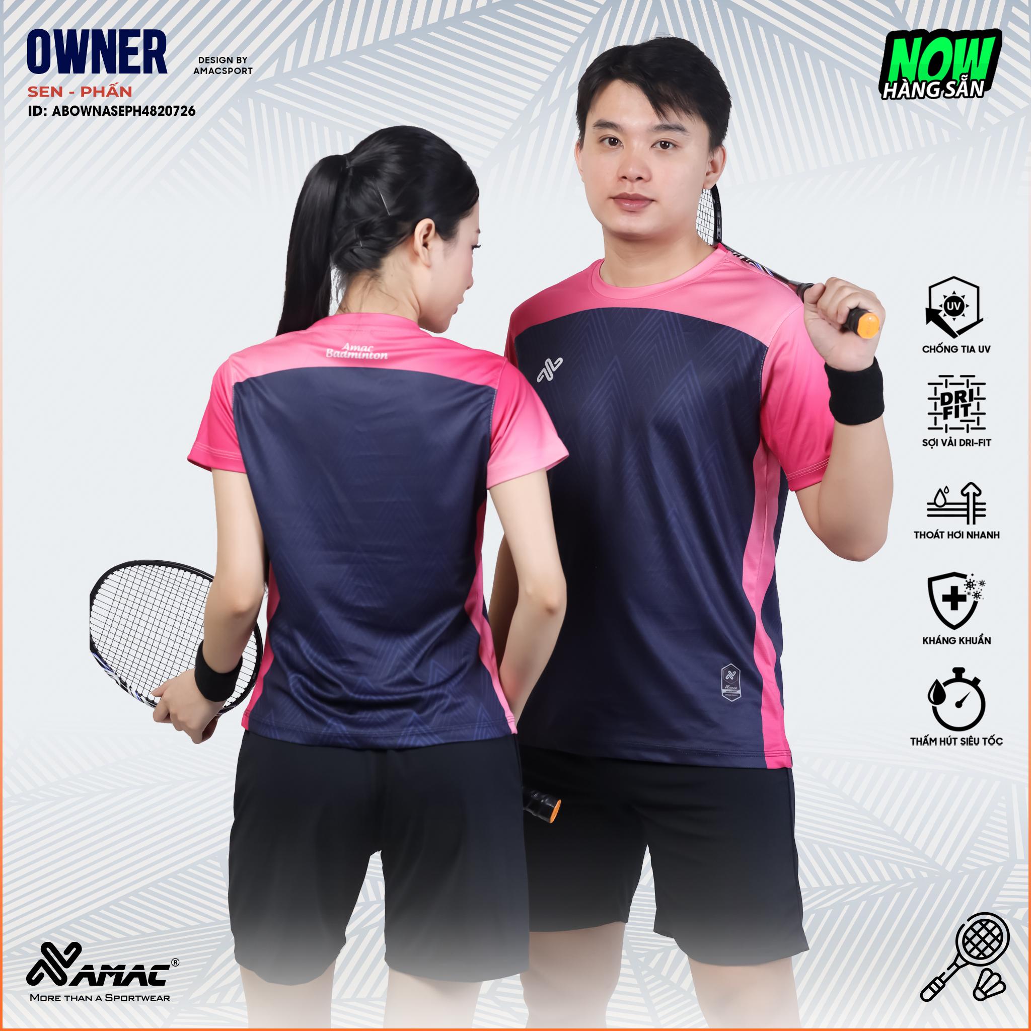 Quần áo cầu lông OWNER - Amac Sport - Ảnh 5