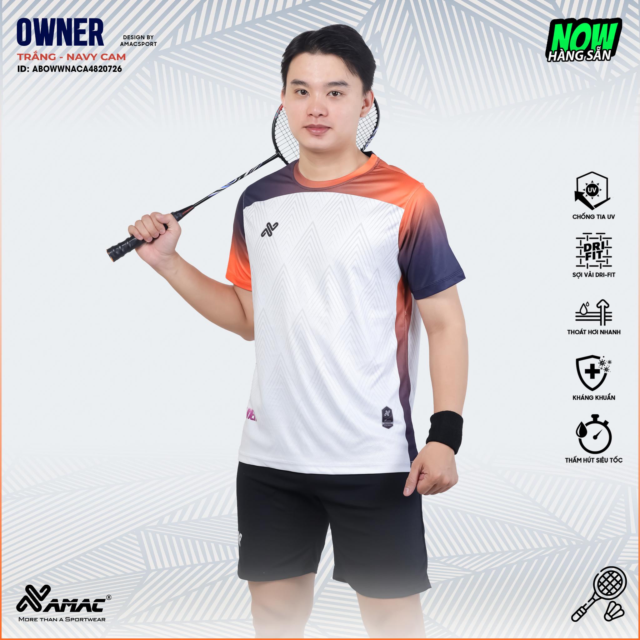 Quần áo cầu lông OWNER - Amac Sport - Ảnh 2