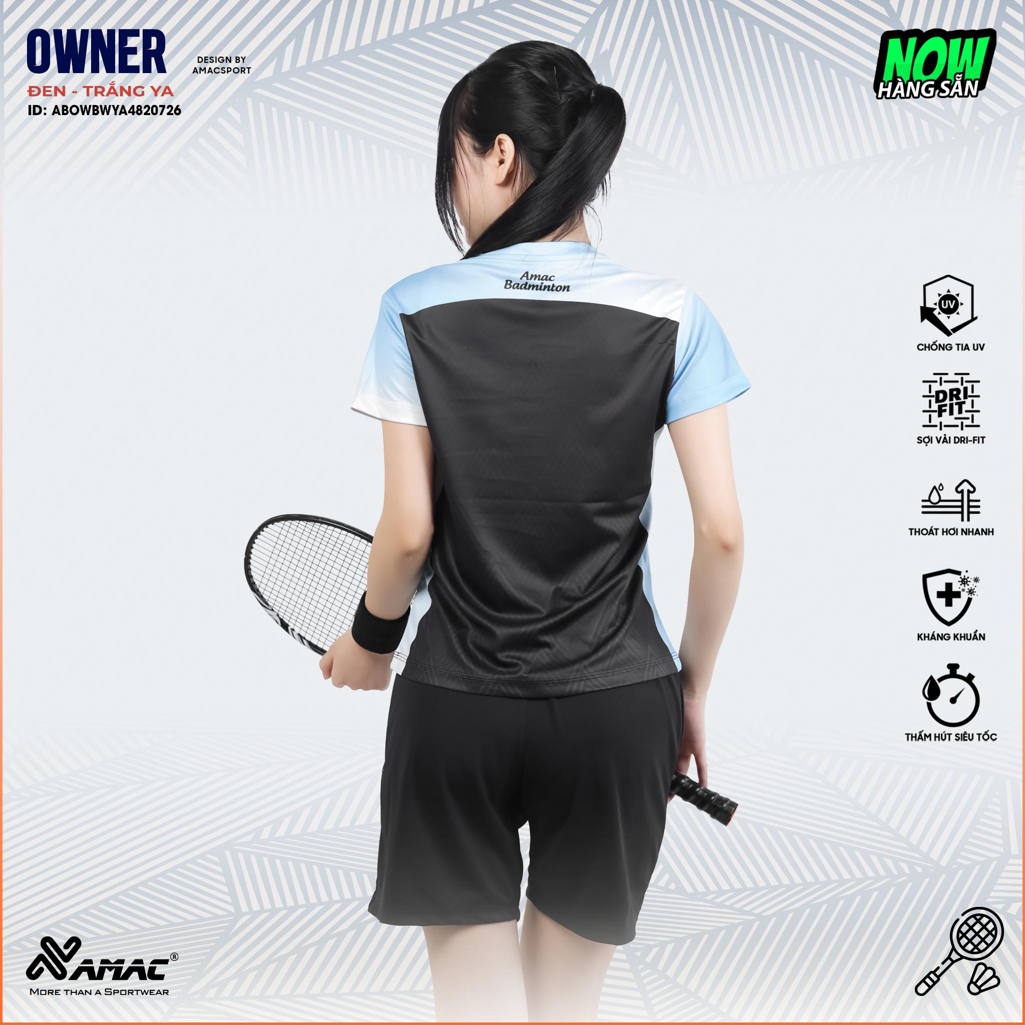 Quần áo cầu lông OWNER - Amac Sport - Ảnh 4