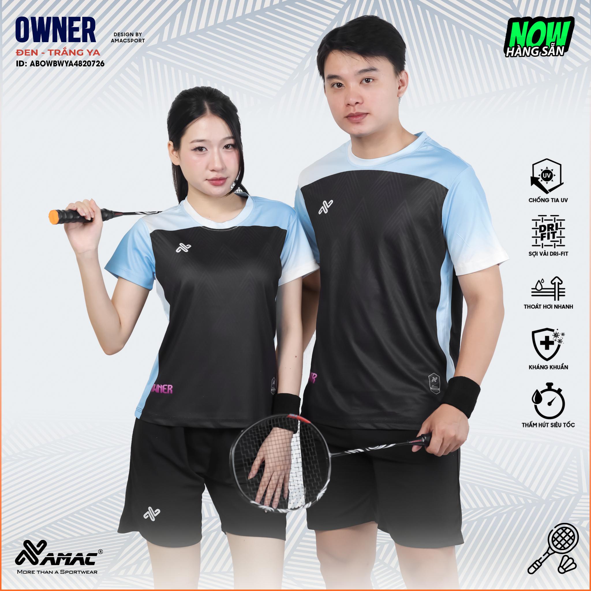 Quần áo cầu lông OWNER - Amac Sport - Ảnh 3