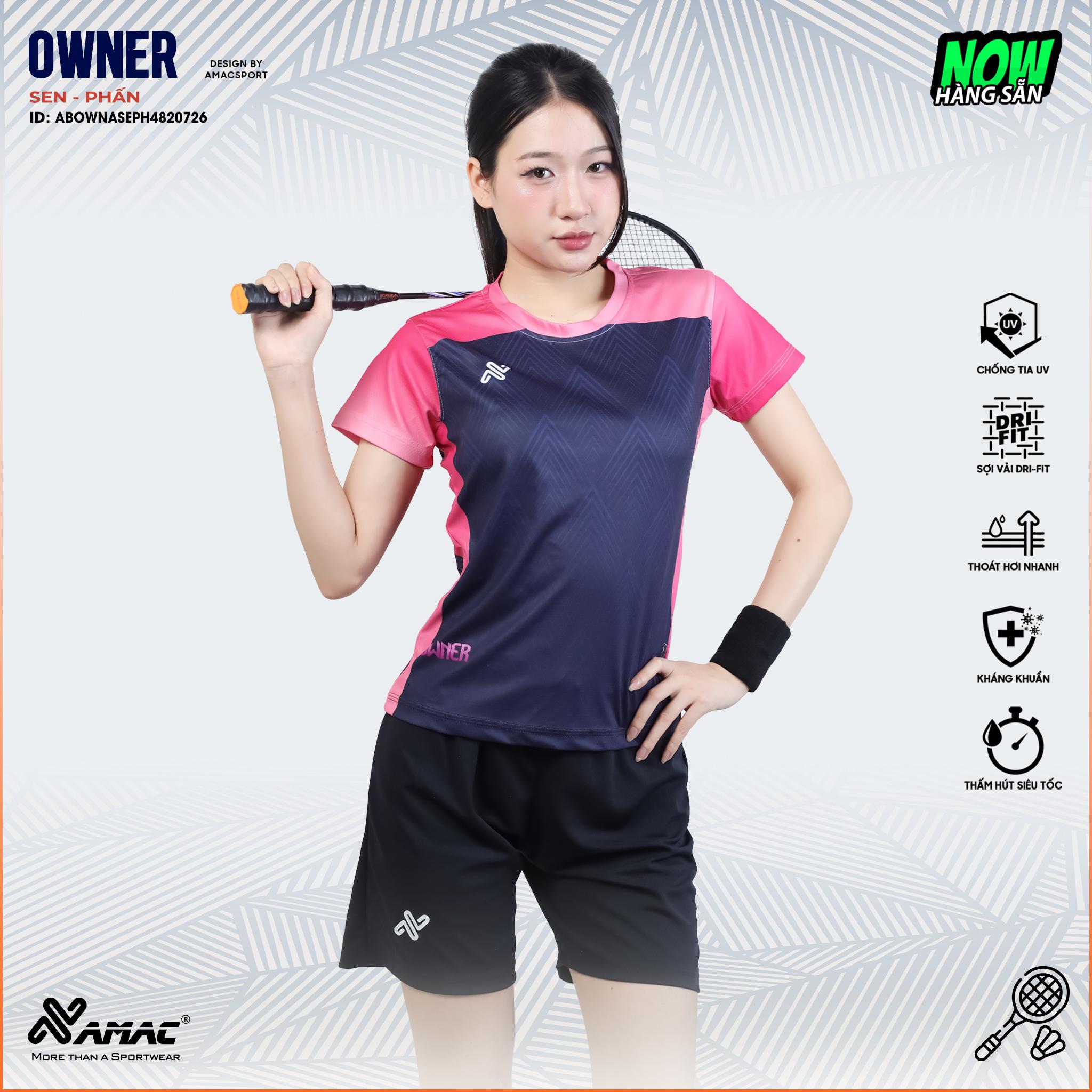 Quần áo cầu lông OWNER - Amac Sport - Ảnh 6
