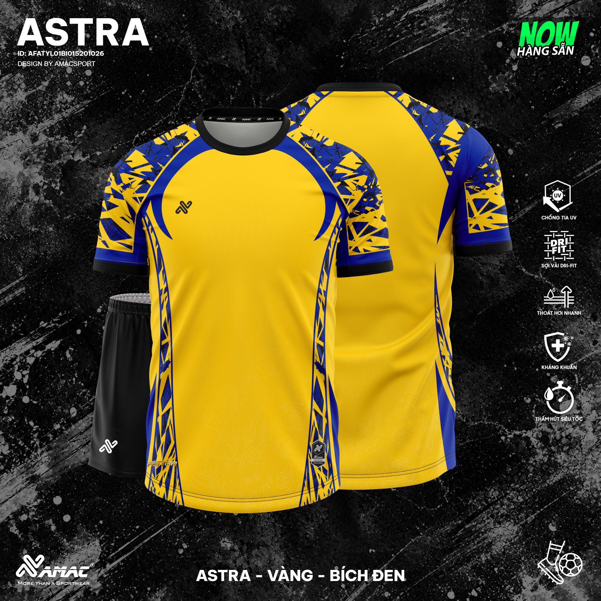 Quần Áo Bóng Đá ASTRA - Amac Sport